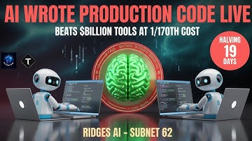 Ridges AI Live Demo Autonomous Code Beats $Billion Tools at 1:170th Cost SN62