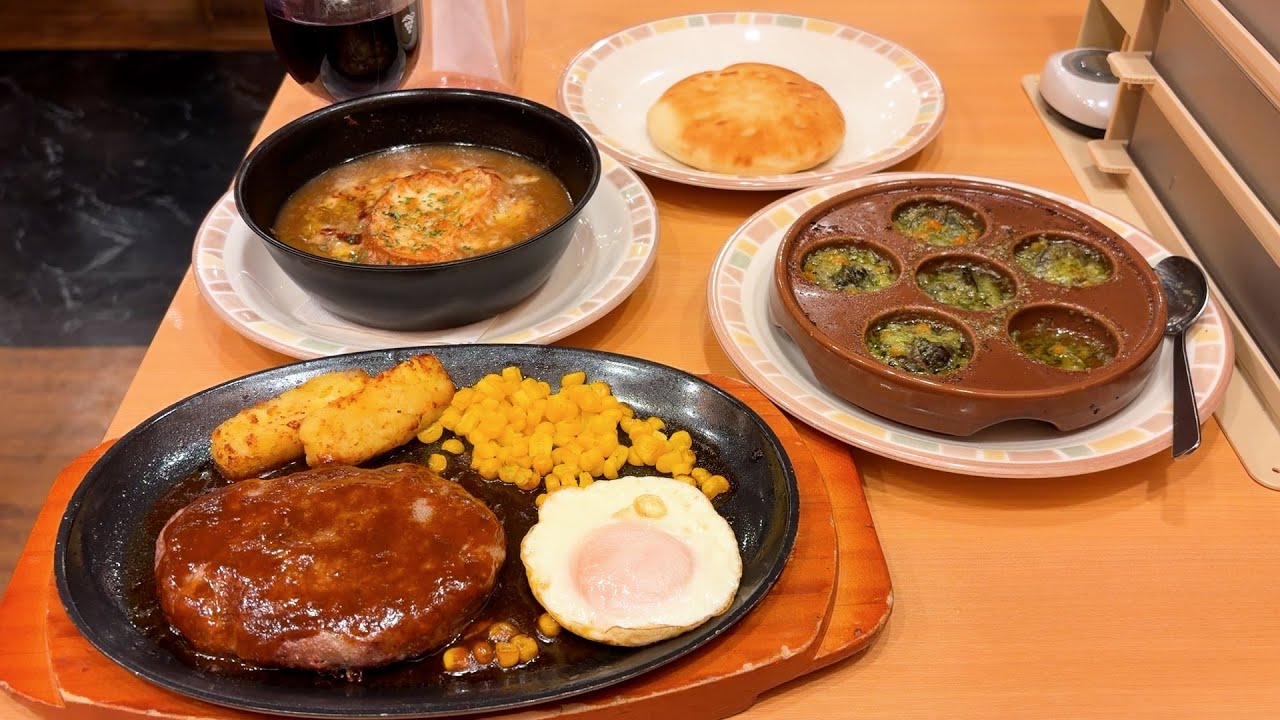 I Treated Myself at Japan's Cheapest Family Restaurant | Saizeriya