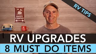Top 8 Must Do New RV Upgrades