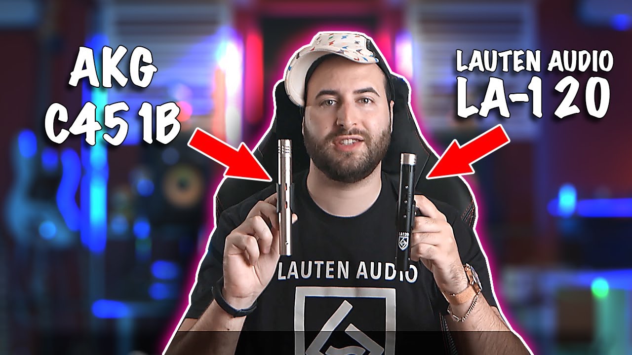 AKG C451B vs. Lauten Audio LA-120 on ACOUSTIC GUITAR | Small Condenser microphone COMPARISON