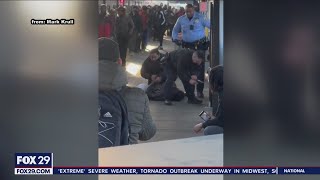 Three men are in police custody after a shooting on a West Philly SEPTA train, officials say 