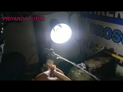 Mesin cuci otomatis air mengalir terus