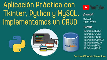 Creando un CRUD con Python y MySQL
