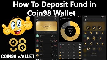 How To Deposit Fund in Coin98 Wallet | Receive Fund Crypto