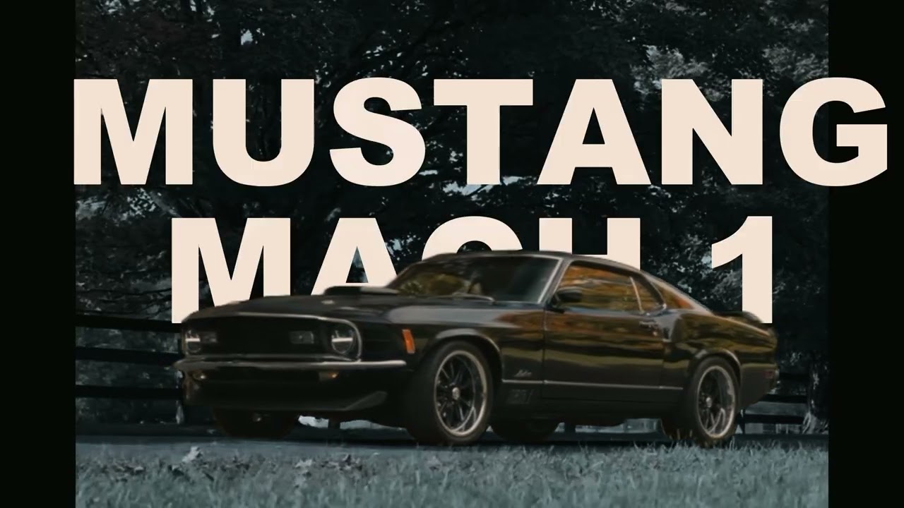 Mustang Mach 1 | Clean Cutout Edit (Portfolio Sample)