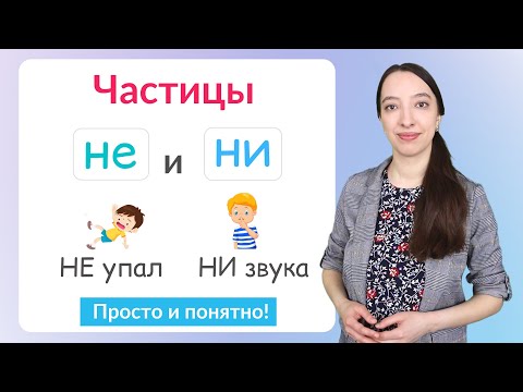 Частицы Не и Ни. Различие частиц не и ни