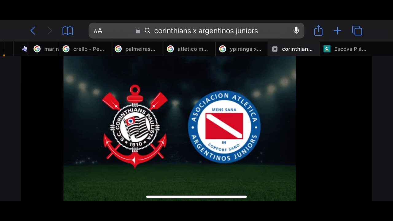 Corinthians x Argentinos Juniors: onde assistir e apostar online