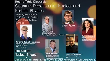 INT Program 20-3 Panel Discussion #3