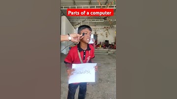 Parts of a computer #computer #monitor #cpu #education #ram #publiceducation🌈😍