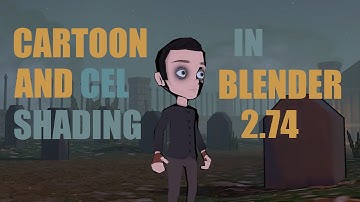 Cartoon and Cel Shading in Blender 2.74