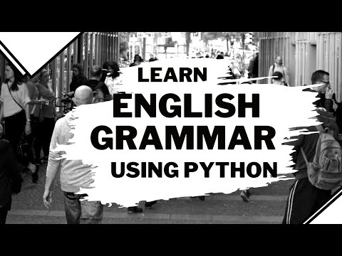 Learn English Grammar with Python