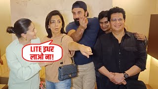 Famous Neetu Kapoor Angry On Camera Man | Ranbir Kapoor Alia Bhatt Get Together For Media Photographers Wealth