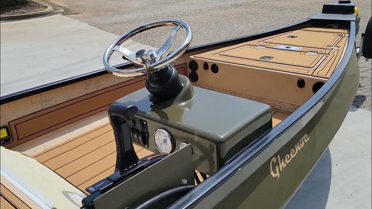 Custom Gheenoe LT25 Side Console Build by Big Frank's Outdoors YouTube
