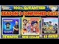 100%GURANTEED SEASON 3 DATE AND ALL DETAILS || BATTLE STARS SEASON 3 UPDATE