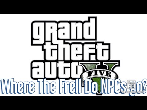 What happens if you follow a GTA 5 NPC around? Answer: Not much - YouTube