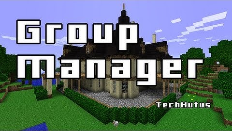 Bukkit: GroupManager - Best Permissions Plugin UPDATED