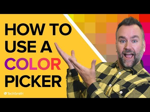 How To Use A Color Picker To Select An Exact Color From An Image