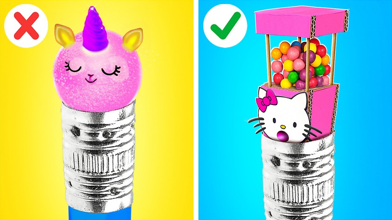 CREATIVE IDEAS WITH CARDBOARD || How to Make Life Easier by 123 GO!