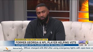 MILITARY MATTERS: Former NFL and Georgia football star Jordan Jenkins helping Columbus Vets with...