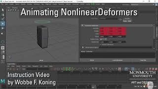 Animating Nonlinear Deformers