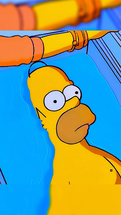 Homer Gets Buried Alive 😳⚰️ #simpsons #shorts #funny