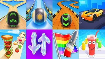 Going Balls VS Sky Rolling Balls Rollance Adventure Balls Sandwich Runner Flag Painters 0905202361