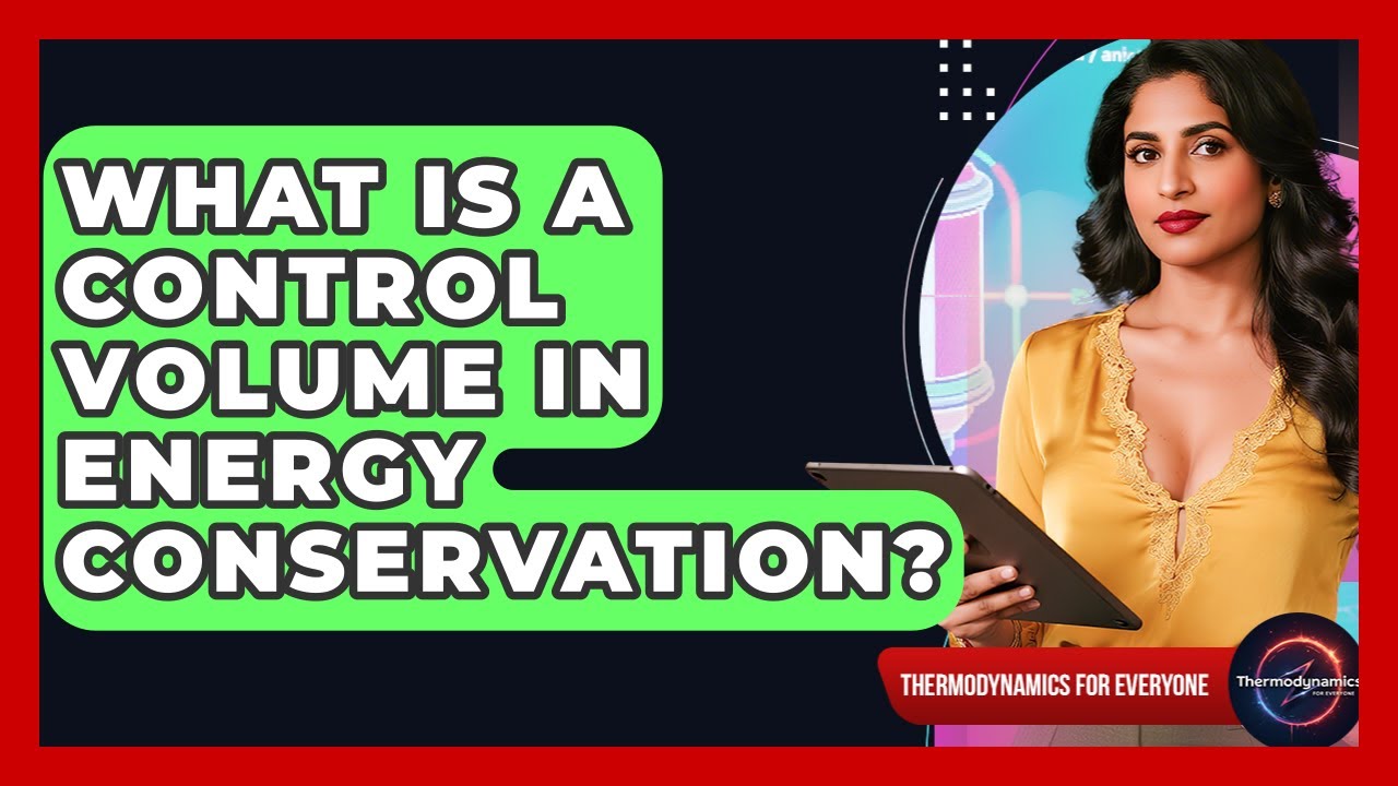 What Is A Control Volume In Energy Conservation? - Thermodynamics For Everyone