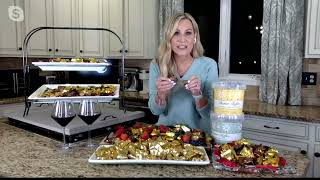 Enstrom2.3lbs Almond or Butter Toffee Petites in Holiday Tub on QVC