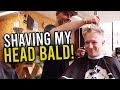 SHAVING MY HEAD BALD! (I lost a bet)