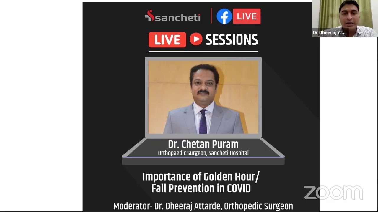 Importance of Golden Hour/ Fall Prevention in COVID TIMES by Dr Chetan Puram