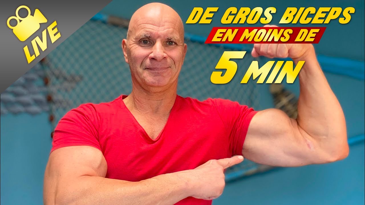 Comment avoir des gros biceps en moins de 5 minutes ? - YouTube