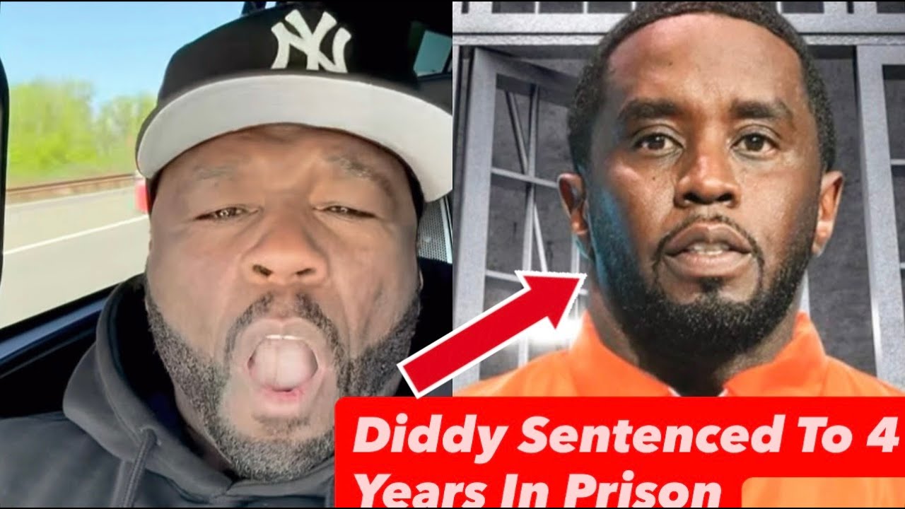 50 CENT REACTS To DIDDY SENTENCED To 50 MONTHS IN PRISON (4 Years)