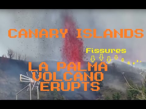 9/19/2021 - ALERT - La Palma Volcano Erupts - East Coast USA large Tsunami Possibility