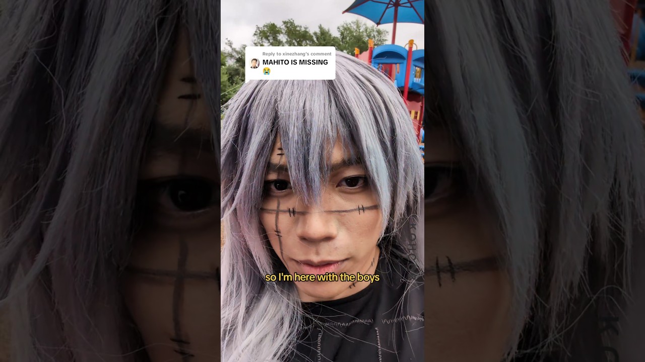 he was busy doing mahito things 🪡 #jjk #jujutsukaisen #cosplay #mahito #kenjaku #jogo #hanami #dagon