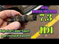 Injector Came Apart In Ford 7.3 IDI Non Turbo. How to remove it fast and easy NO SPECIAL TOOL NEEDED