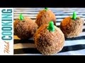How to Make Pumpkin Cake Donut Holes | Hilah Cooking