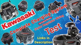 How to Test Complete Charging System on Kawasaki Engines. Will also Help with others Brands