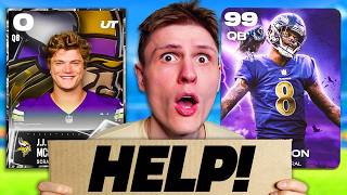 Going From 0 To 99 Overall For Free.. No Money Spent Madden 27!