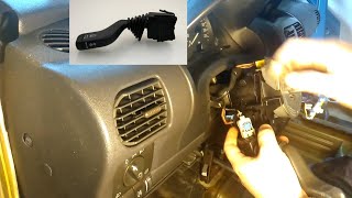 Opel Corsa C indicator switch removal