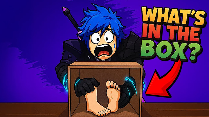 COSA C'È NELLA SCATOLA? Roblox