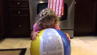 Elise Farting On The Ball