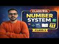 Number Systems Class 3🔥🔥 I Class 9th Maths Chapter 1 I Vishal Singh