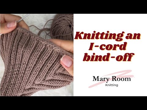 How to: knitting an I-cord bind-off (attaching I-cord to the hat)