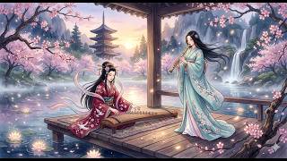 Relaxing Japanese Zen Music 🌸 Koto &amp; Shakuhachi | Fall Asleep Fast (8 Hours)