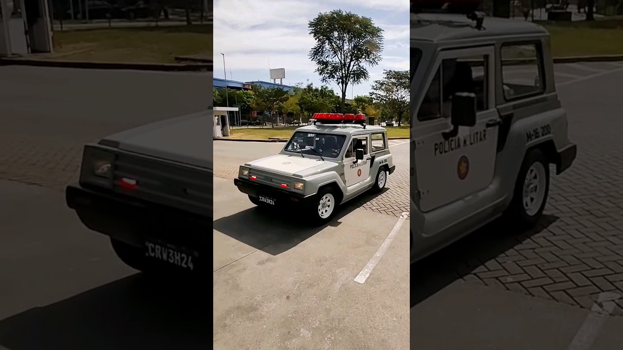 QUEM LEMBRA? GURGEL VIATURA DA POLÍCIA MILITAR SP SE SIM DEIXA UMA CURTIDA - ENCONTRO CARROS ANTIGOS
