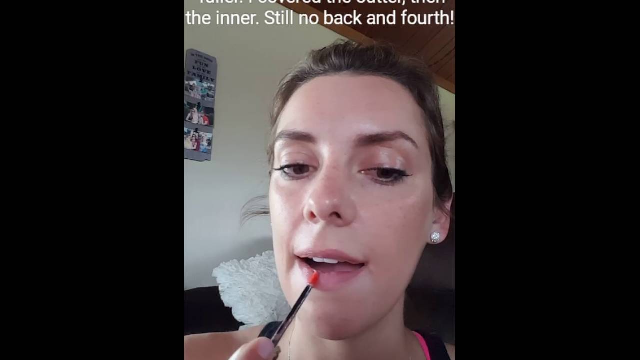 Lipsense Application Video Color Bombshell