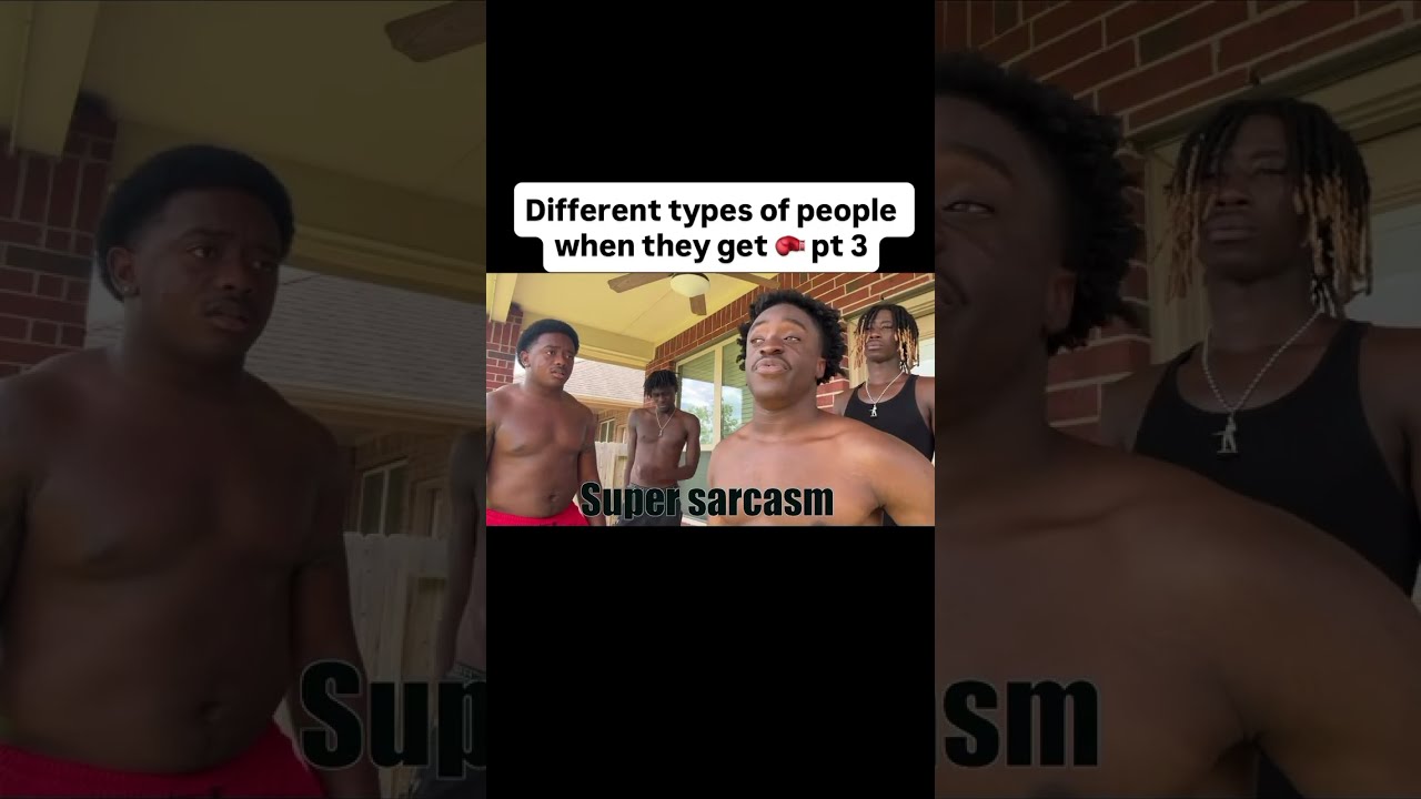 Different Types Of People When They Get Pt 3