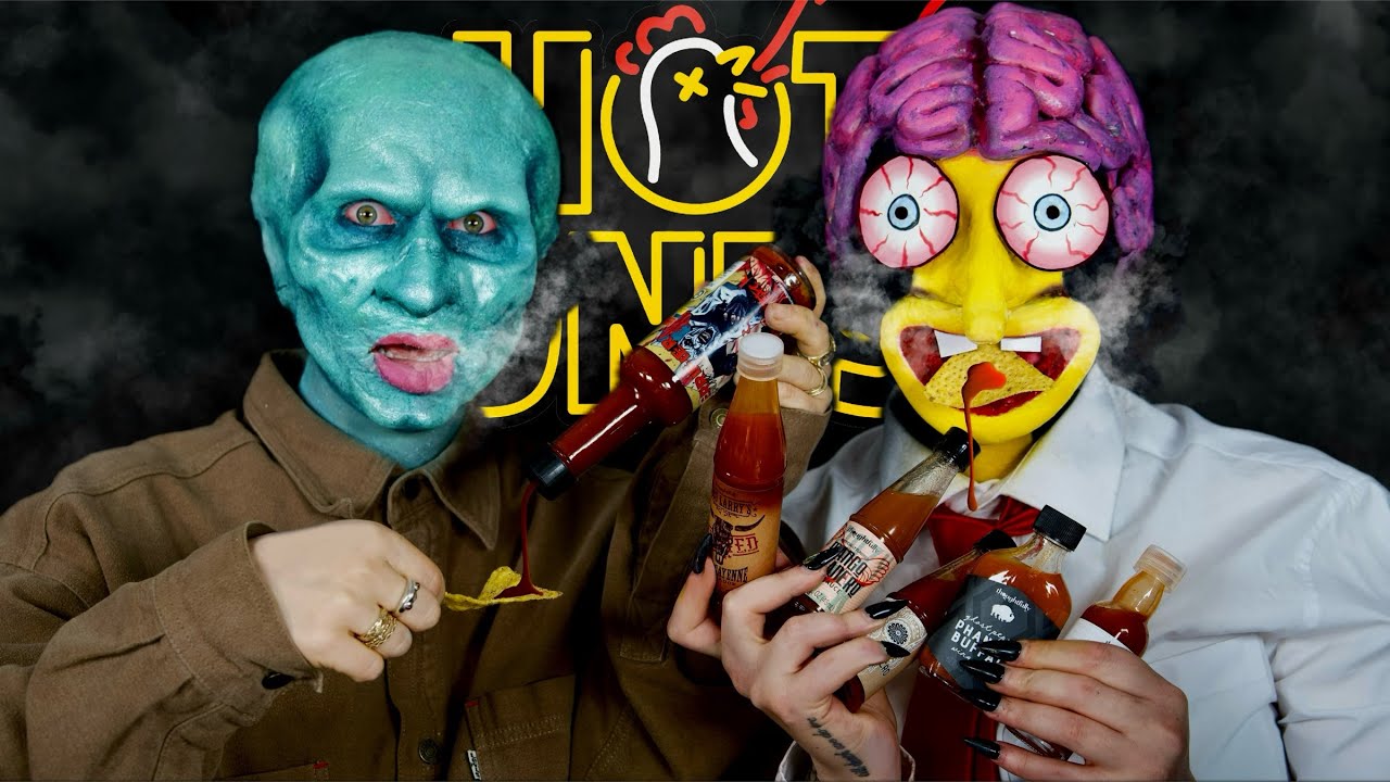 We Tried HOT ONES with SFX Makeup...SpongeBob Edition!