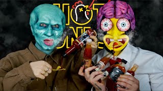 We Tried HOT ONES with SFX Makeup...SpongeBob Edition!