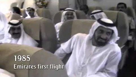 Emirates   Milestone series   1985   First Emirates Flight